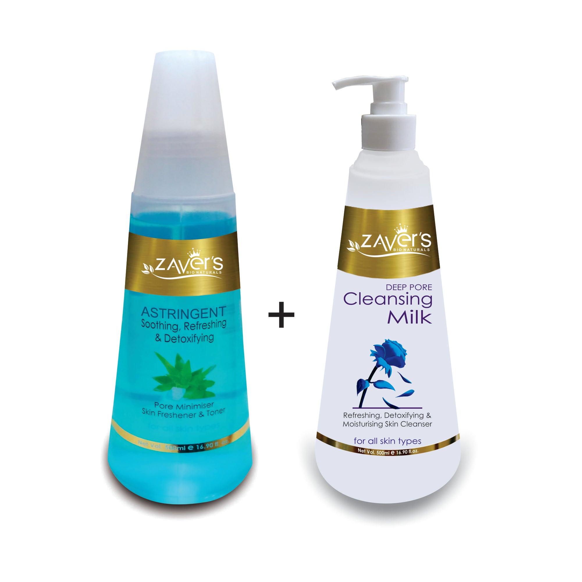 Astringent Lotion 500 ML + Cleansing Milk 500 ML